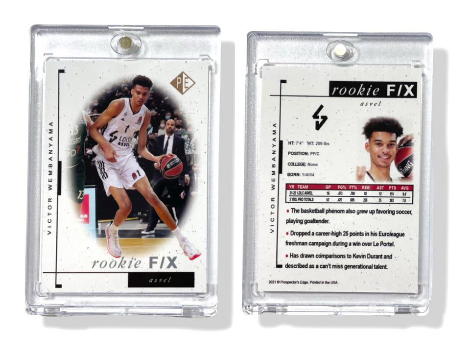 VICTOR WEMBANYAMA RC 2021 Prospectors Edge Rookie F/X Basketball Card France