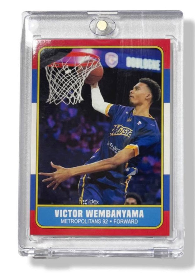 Victor Wembanyama '86 Style France Promo Rookie Art Card