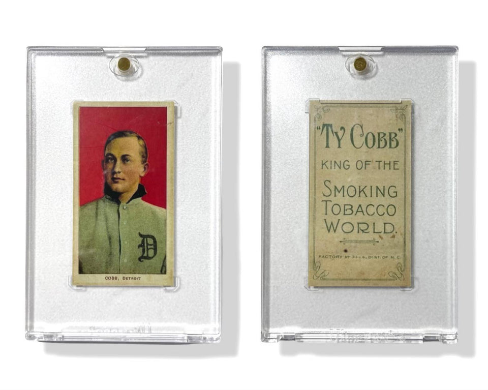 1909 T206 Ty Cobb Red Portrait White border  (Tobacco back) Replica GEM MINT