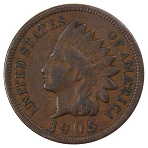 (1) 1859-1909 INDIAN HEAD CENT BRONZE PENNY COIN COLLECTIBLE VERY GOOD (VG)-RARE