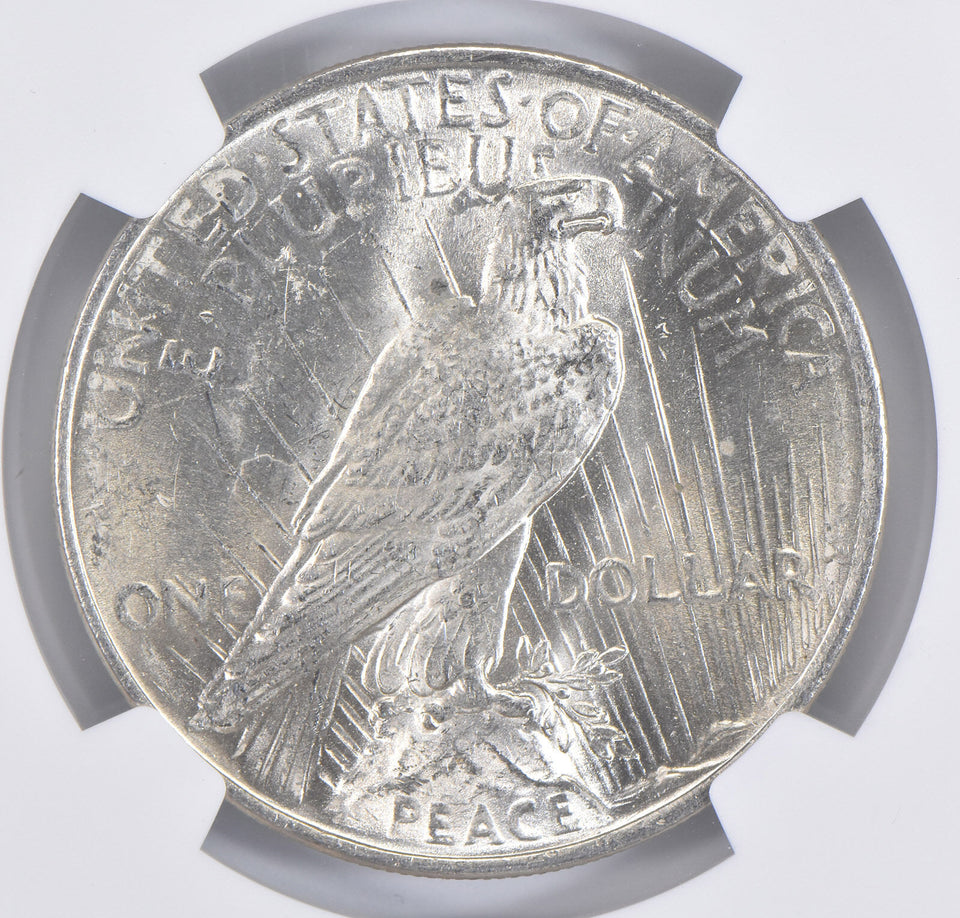 1922 NGC MS 63 Silver Peace Dollar Better Date -Random (BU) -Rare