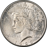 1923 PEACE DOLLAR SUPERB SILVER COIN US MINT,  Nice Luster UNC/BU