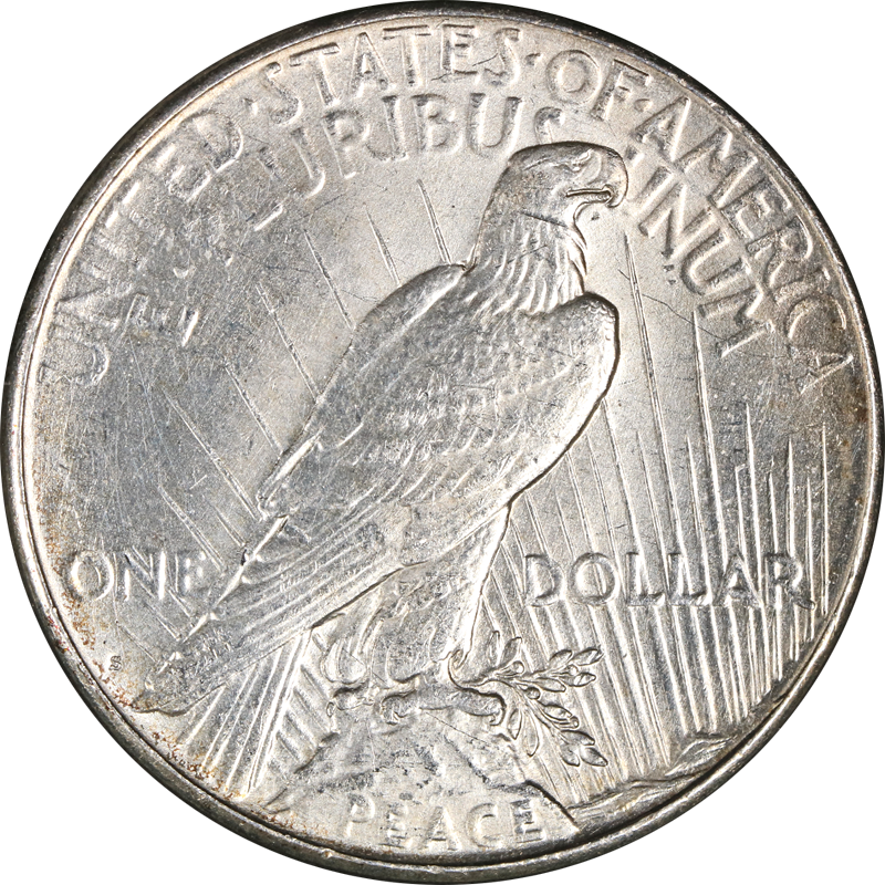 1923 PEACE DOLLAR SUPERB SILVER COIN US MINT,  Nice Luster UNC/BU