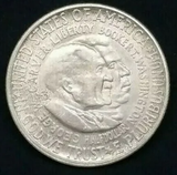 1953-S Washington Carver Commemorative Silver Half Dollar Hight Grade AU