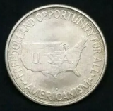 1953-S Washington Carver Commemorative Silver Half Dollar Hight Grade AU