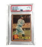 Original 1962 TOPPS #139 BABE RUTH Babe Hits 60 PSA 4