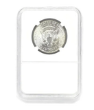 1964 Kennedy 90% Silver Half Dollar US Mint, First Year of Issue W/ Premier Slab - LUSTER - rare (BU)