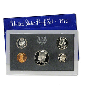 1972 S Proof Set United States Mint Original Government Packaging GEM Proof BU