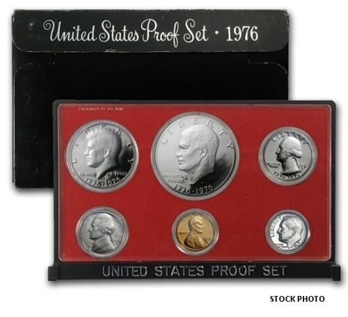 (1) PROOF SET 1976-S-UNITED STATES US MINT  IN ORIGINAL PACKAGING 6 COINS