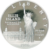 1986-S Silver Dollar Statue Of Liberty Centennial Proof Commemorative  90% Silver  US Mint GEM BU