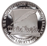 1987 S Constitution Bicentennial Proof Commemorative 90 % Silver Dollar US Coin BU-Rare