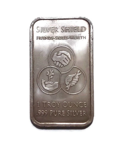 Silver Shield 1 oz. Den OF Thieves Silver BAR! .999 Pure AG