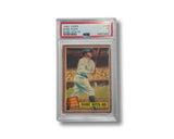 Original-1962 Topps 139 Babe Ruth Babe Hits 60 PSA 3 SR 56079981 -Rare