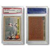 Original 1962 Topps #138 BABE RUTH Famous Slugger Ex-MT PSA 6