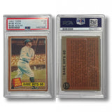 Original-1962 Topps 139 Babe Ruth Babe Hits 60 PSA 3 SR 56079981 -Rare