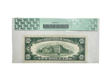 1934-D "WIDE"( BA Block) 10 Dollars Silver Certificate Blue Seal Note Fr. 1705 PCGS VF35 S/N B39307065A