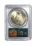 Certified 1925 Silver Peace Dollar Better Date OGH Old Green Holder PCGS MS 64-Rare