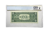 Star Note-One Dollar 1957 Silver Certificate Currency Fr.1619 PCGS GEM UNC 64PPQ