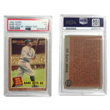 Original 1962 Topps Babe Ruth  Hits 60 #139 Green Tint Variation PSA 3 VG