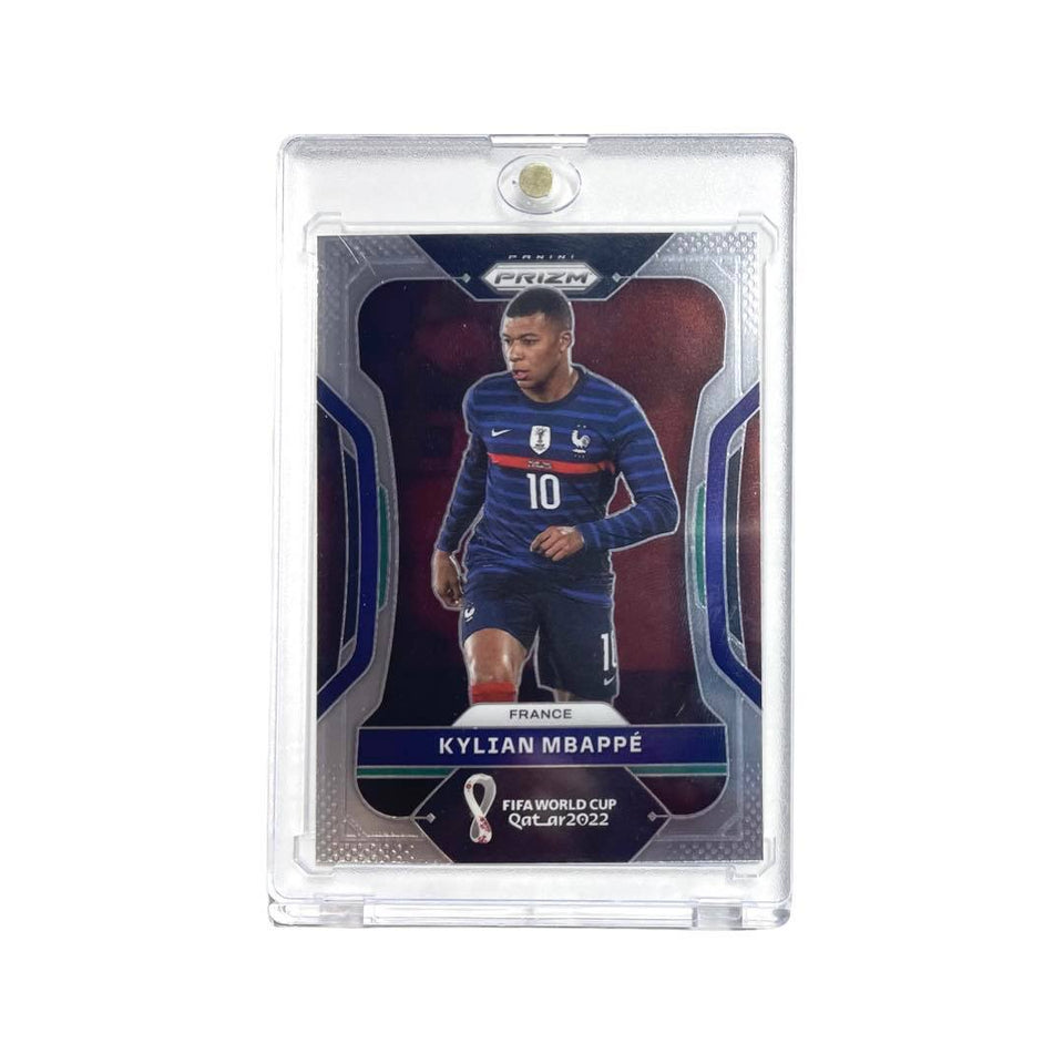 2022 Panini Prizm FIFA World Cup Kylian Mbappe #101 France in Premium Holder