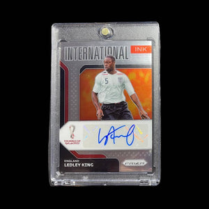 LEDLEY KING #I-LK PANINI PRIZM FIFA W/C QATAR 2022 INTERNATIONAL INK AUTO