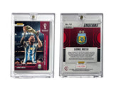 LIONEL MESSI#118 PANINI INSTANT FIFA W/C 2022 QATAR CHAMPION IN PREMIUM HOLDER