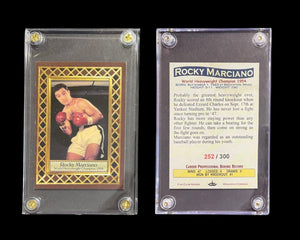 Original- Rocky Marciano World Heavyweight Boxing Champ, Fan Club serial # 252/300-Rare