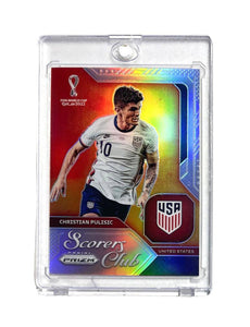 Christian Pulisic 2022 Panini Prizm World Cup Qatar #22 Scorers Club Silver