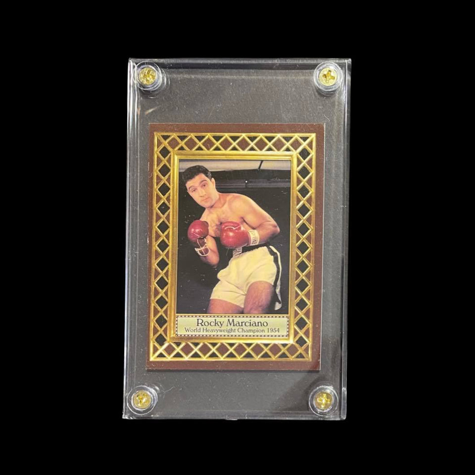 Original- Rocky Marciano World Heavyweight Boxing Champ, Fan Club serial # 252/300-Rare