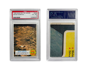 Original-1969 Man on The Moon #30A Moon Surface PSA 6 EX-MT