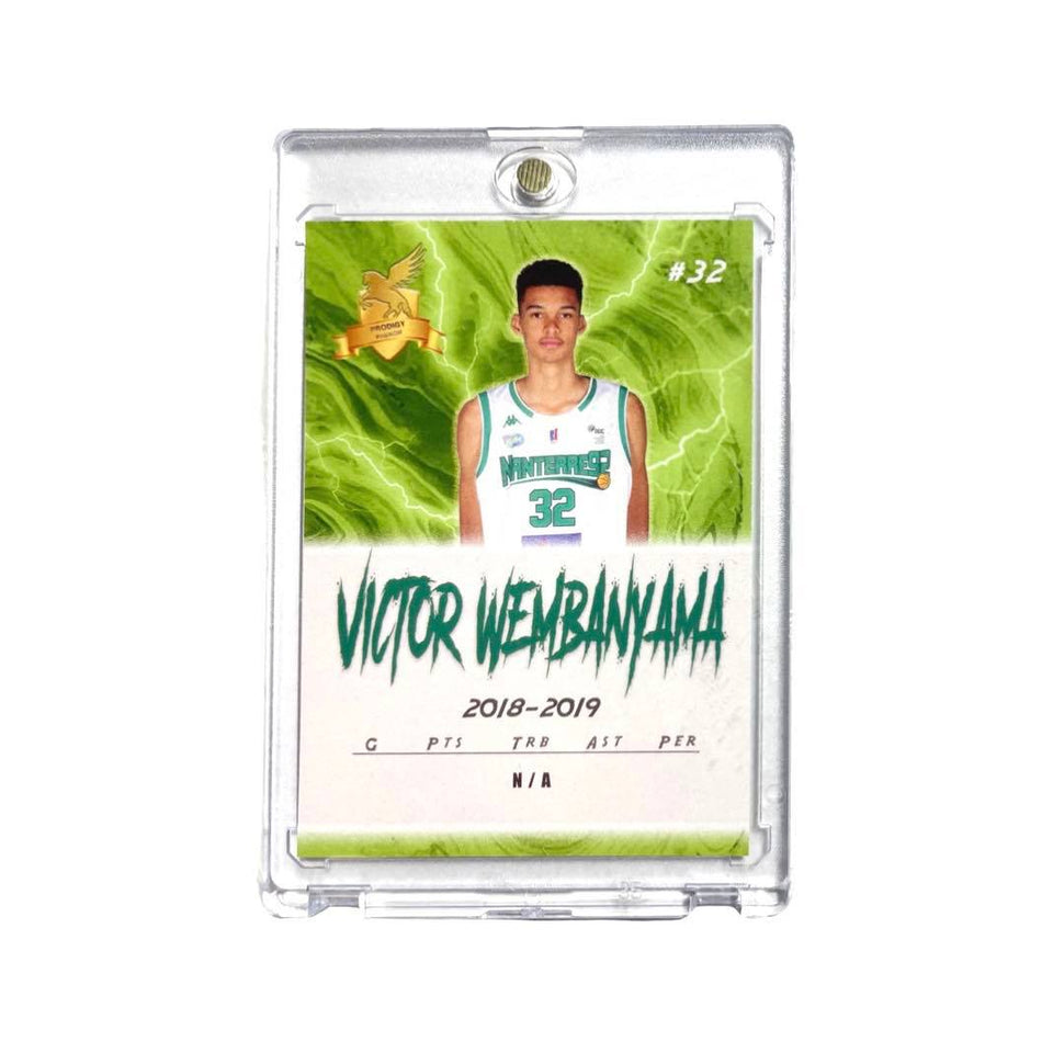 Original-2019 FIRST LIGHTNING H.S. VICTOR WEMBANYAMA RC 2023 NBA #1 PICK?