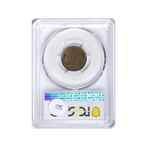 1909 VDB Lincoln Cent PCGS MS63BN Brown — First Year Of Issue