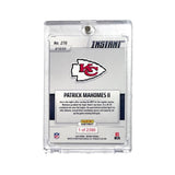 2022 Panini Instant Patrick Mahomes #276 KC Chiefs 2nd Super Bowl MVP & Super Bowl Champions 1/2386