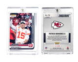 2022 Panini Instant Patrick Mahomes #276 KC Chiefs 2nd Super Bowl MVP & Super Bowl Champions 1/2386