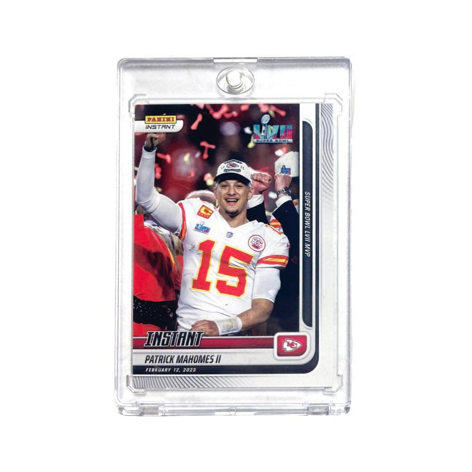 2022 Panini Instant Patrick Mahomes #276 KC Chiefs 2nd Super Bowl MVP & Super Bowl Champions 1/2386