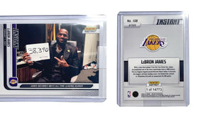 LeBron James 2023 NBA Panini Instant #108 All-Time NBA Scoring Record 1/14773