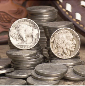 (1) 1913-1938 Buffalo Indian Head Nickel US Mint Full Date Partial Horn Sharp (VG)