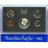 1969-S United States US Mint Clad Proof Set In Original Mint Packaging UNC