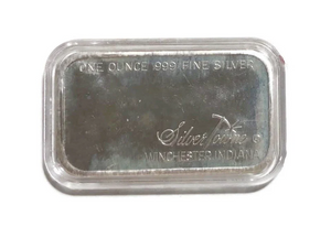 1989 SilverTowne Mint Graduation Silver Art Bar