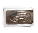 Ford T. Vintage Car 1 oz .999 Fine Silver Art Bar Patrick Mint San Francisco-Rare