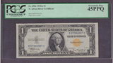 1935A Certified PCGS Extremely Fine 45 PPQ North Africa One dollar Silver Certificate-Rare