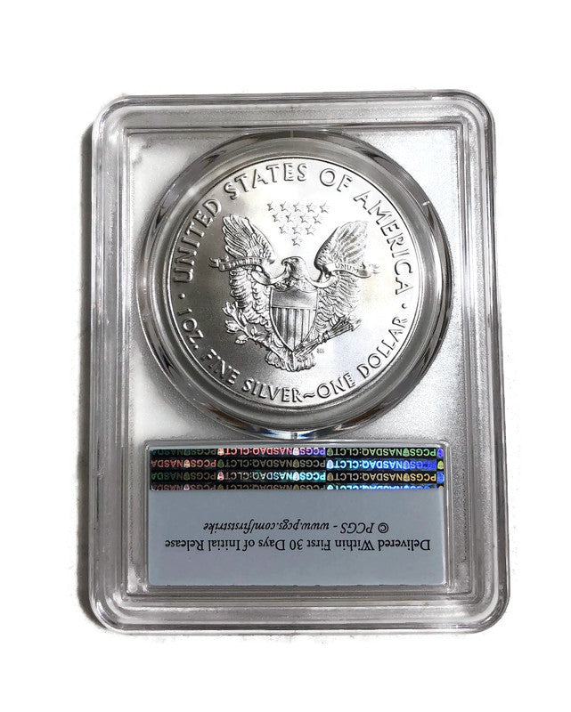 2019 AMERICAN SILVER EAGLE $1  PCGS MS70