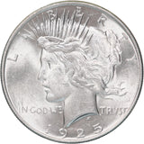 1925 PEACE DOLLAR  US MINT SUPERB SILVER COIN LUSTER (AU/BU) -RARE