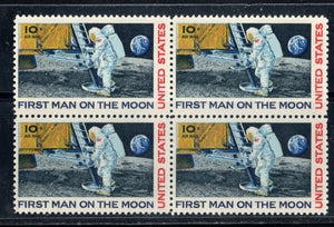 Issued 1969 US Apollo 11 -1st Man on the Moon. Unused 10c Airmail. MNH