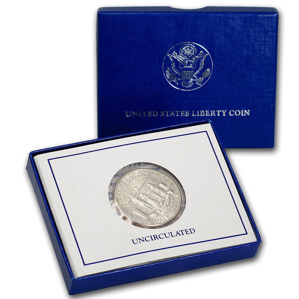 Lot of 10, 1986-D, Statue Of Liberty, Commemorative, Clad ,Half Dollar, Mint State, BU  Box & COA