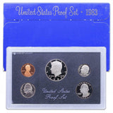 1983-S  U.S. MINT PROOF SET IN ORIGINAL MINT PACKAGING 5 COINS