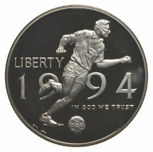 1994 Proof World Cup Soccer Commemorative Half Dollar US Mint GEM BU