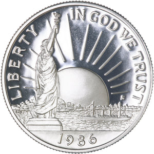 1986 S Statue of Liberty Commemorative Half Dollar Gem Proof Deep Cameo BU