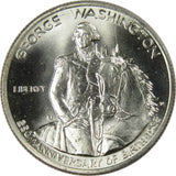 1982-D  George Washington 90% Silver Commemorative Half Dollar Unc BU