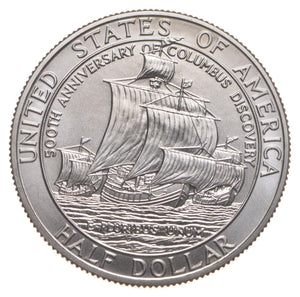 1992 S Columbus Voyage Quincentenary Proof Commemorative Half Dollar GEM PROOF Bu